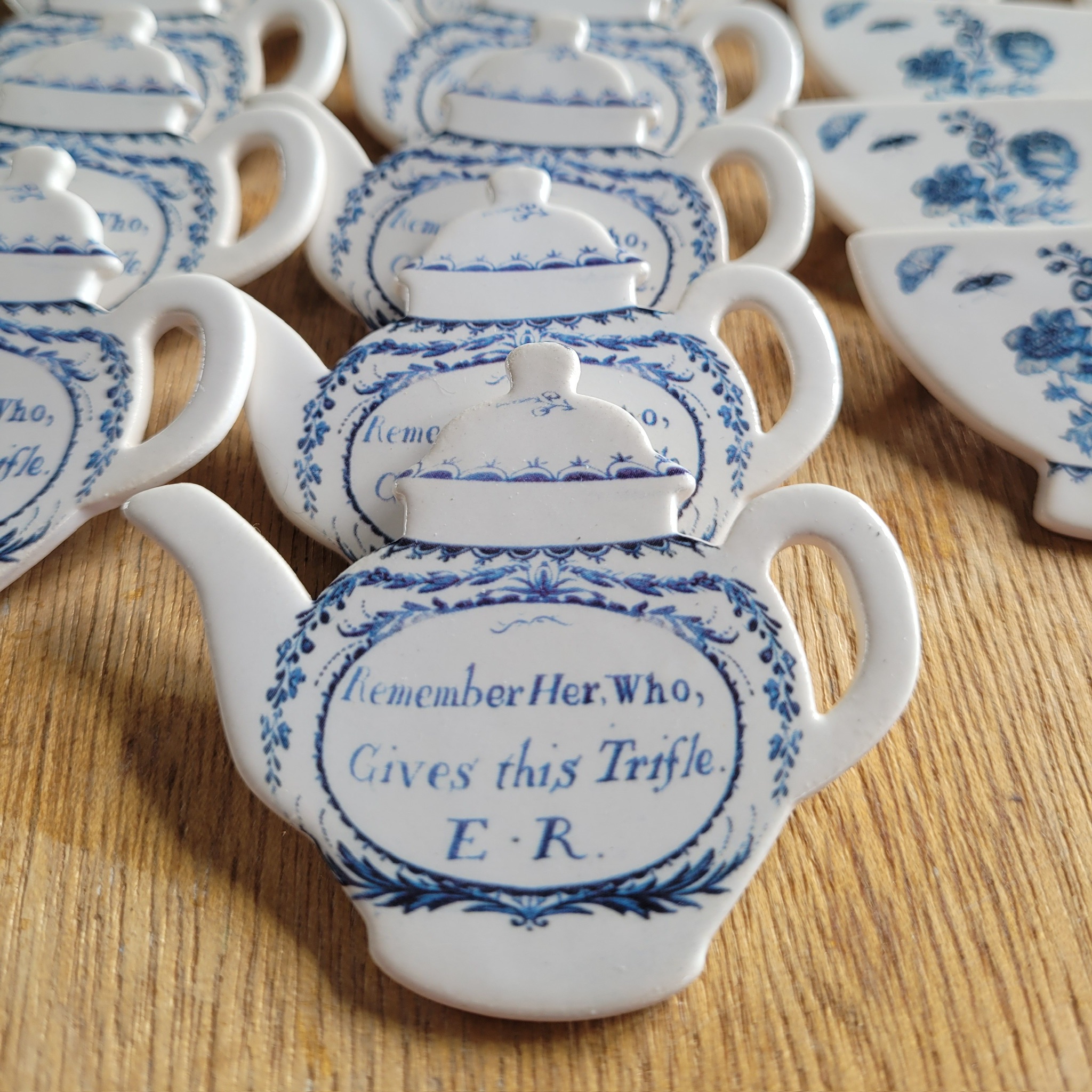 Tea Pot Brooches for Norfolk Museums
